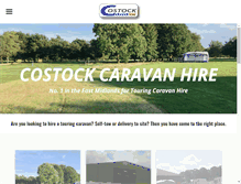 Tablet Screenshot of costockcaravans.co.uk